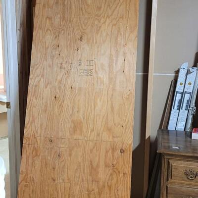 Lot 246: Large Piece of Wood 8ft x 32" 