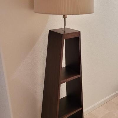 Lot 249: Shelf Design Floor Lamp 