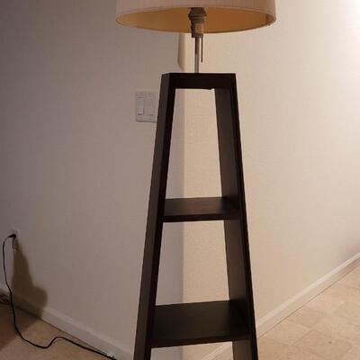 Lot 249: Shelf Design Floor Lamp 