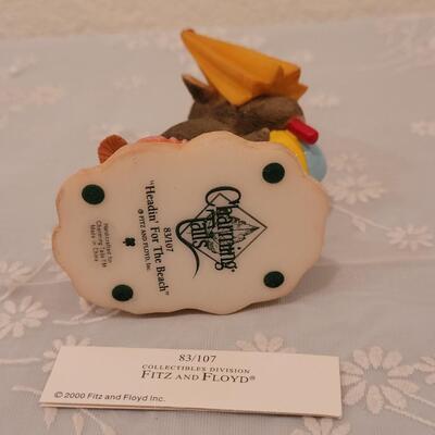 Lot 260: (2) Charming Tails Figurines 