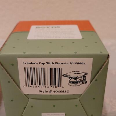 Lot 262: Boyd's Bears Figurine and (2) Trinket Boxes