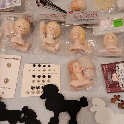 Lot 264: Doll Making Lot