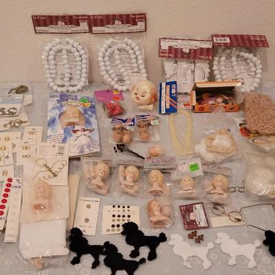 Lot 264: Doll Making Lot