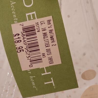 Lot 268: New Glitter Glass Tapers (4)