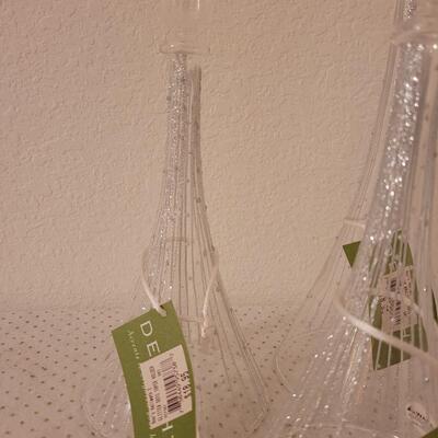 Lot 268: New Glitter Glass Tapers (4)