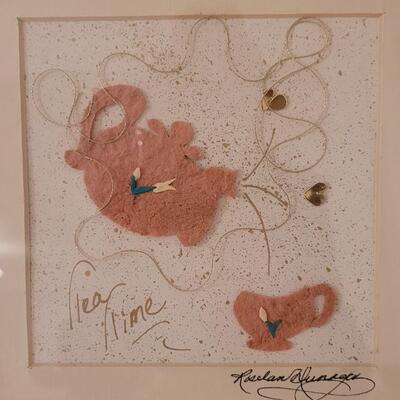 Lot 278: Tea Time Artwork