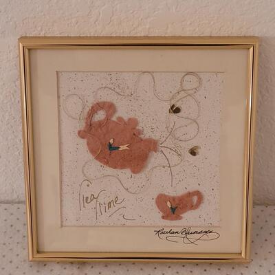 Lot 278: Tea Time Artwork