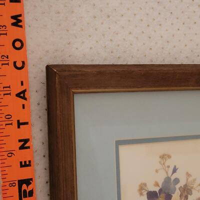 Lot 280: (3) Pressed Flower Artworks 