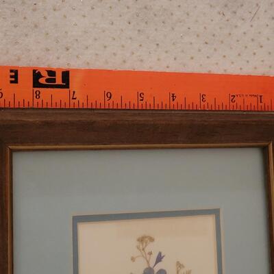 Lot 280: (3) Pressed Flower Artworks 