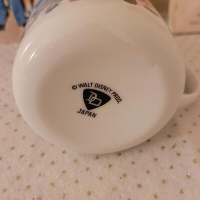 Lot 304:  Vintage Mickey Mouse Scrapbook, 1956 Magazine and Vintage Mug