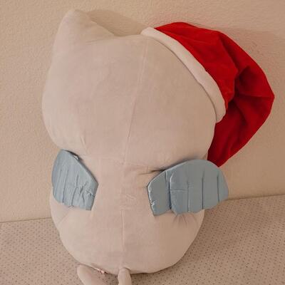 Lot 305: Large Angel HELLO KITTY Plushie 