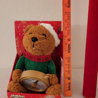 Lot 307: Reindeer StickHorse and Animated Holiday Bear