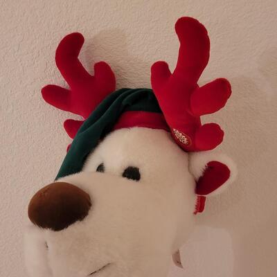 Lot 307: Reindeer StickHorse and Animated Holiday Bear