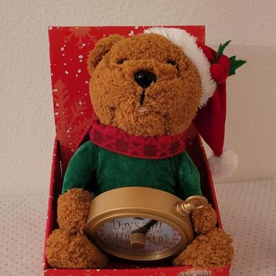 Lot 307: Reindeer StickHorse and Animated Holiday Bear