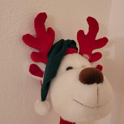 Lot 307: Reindeer StickHorse and Animated Holiday Bear