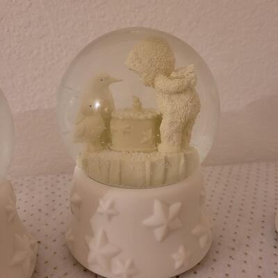 Lot 312: Snowbabies Snow Globes (5)