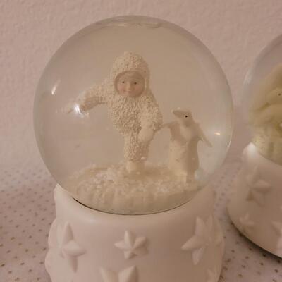 Lot 312: Snowbabies Snow Globes (5)