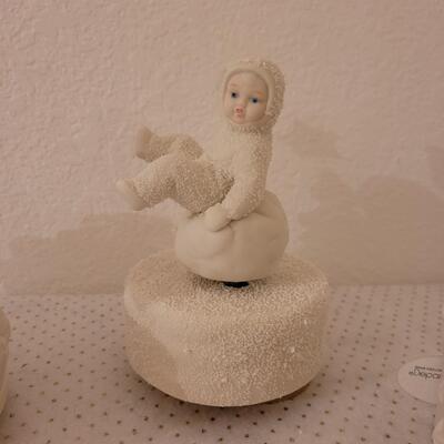 Lot 316: Snowbabies Music Boxes and Others