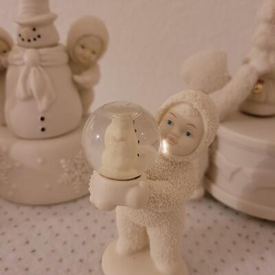 Lot 316: Snowbabies Music Boxes and Others