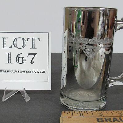Tall Glass Harley Davidson Beer Mug