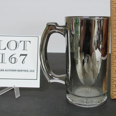 Tall Glass Harley Davidson Beer Mug