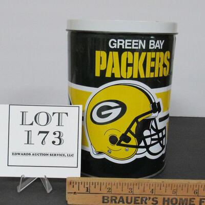 Green Bay Packers Large Tin