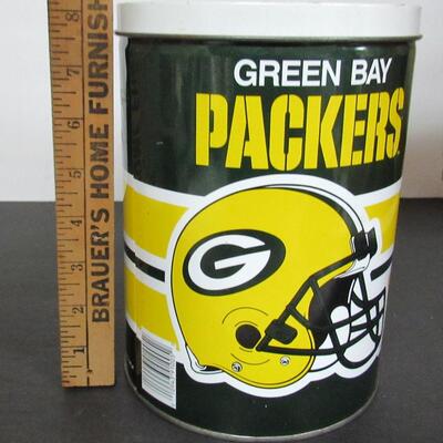 Green Bay Packers Large Tin