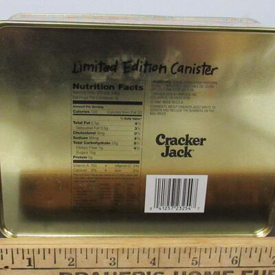 Limited Edition Cracker Jack Tin, Unopened, Full
