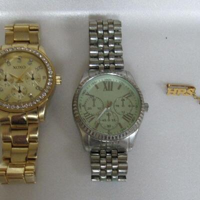 2 Watches and One Tiny HRS Pin, Read description