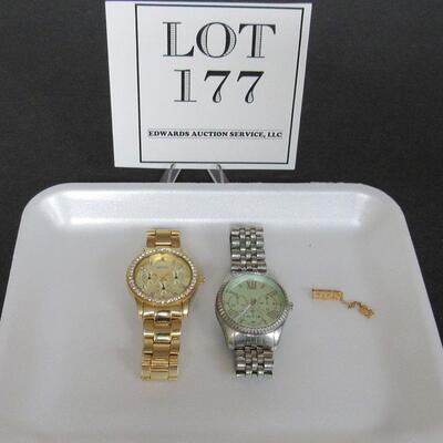 2 Watches and One Tiny HRS Pin, Read description