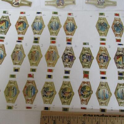 Vintage Cigar Bands Nice and Colorful