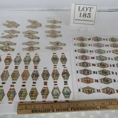 Vintage Cigar Bands Nice and Colorful