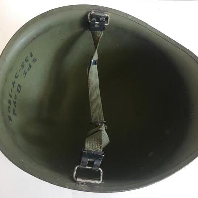 Lot 60: WWII Army Helmet and More