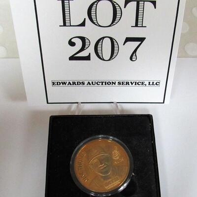 Cleveland Indians Bronze Medallion