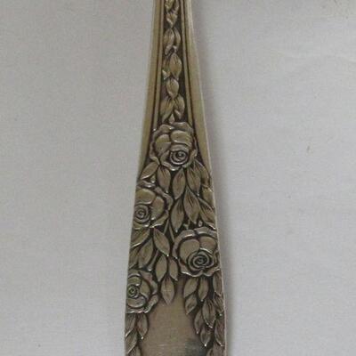 Vintage Lot of Silver Plate Silverware and Pie Server