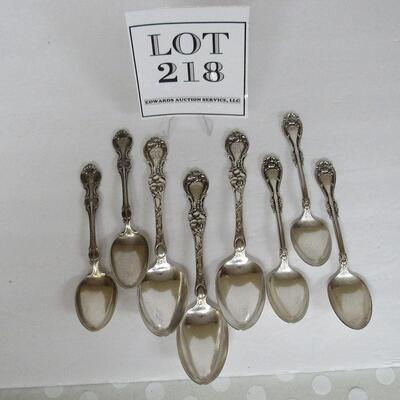 Lot of Vintage Silver Plate Spoons, 3 Different Patterns