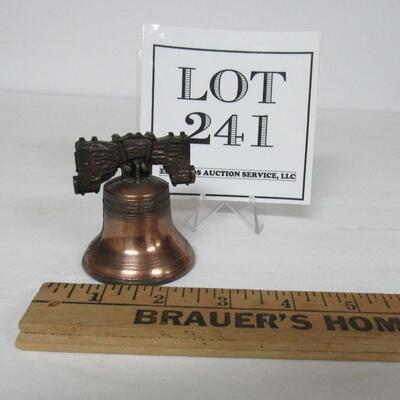 Small Metal Liberty Bell Decoration