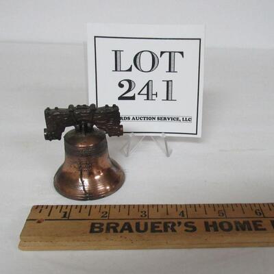 Small Metal Liberty Bell Decoration