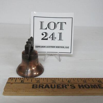 Small Metal Liberty Bell Decoration