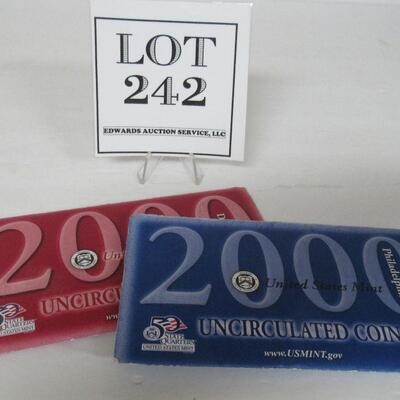 US Mint 2000 Uncirculated Complete Set