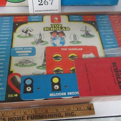 Vintage 1957 Top Scholar Game