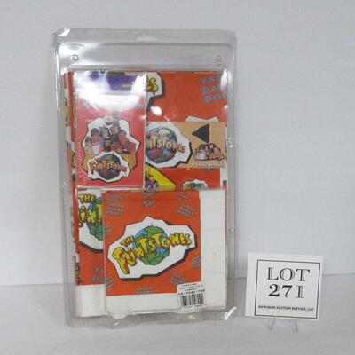 Older Unopened Pack of The Flintstones Party Accessories, Napkins, Plates, Blow Outs, More
