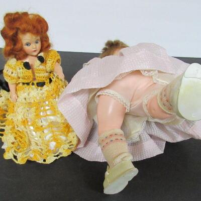 2 Vintage Dolls, Lorrie Doll 110, and Duchess Doll Hard Plastic