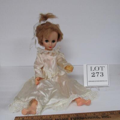 Vntage Bride Doll Marked R 14