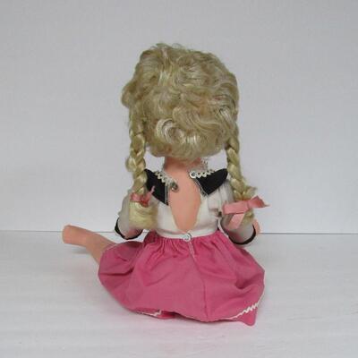 Vintage Girl Doll, Only Marked A E