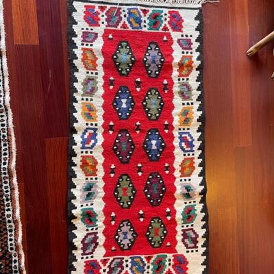 Item 4. Turkish Rug, 1960s, hand woven, wool