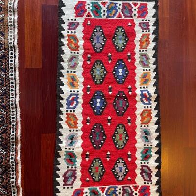 Item 4. Turkish Rug, 1960s, hand woven, wool