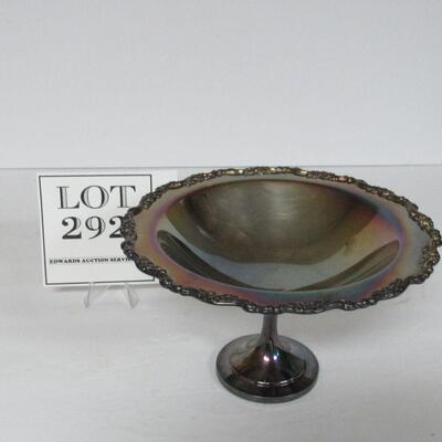Oneida Silver Plate Compote USA