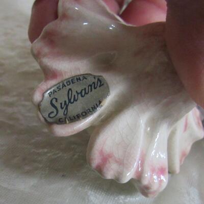 Vintage Sylvans Of California Flower Salt and Peppers