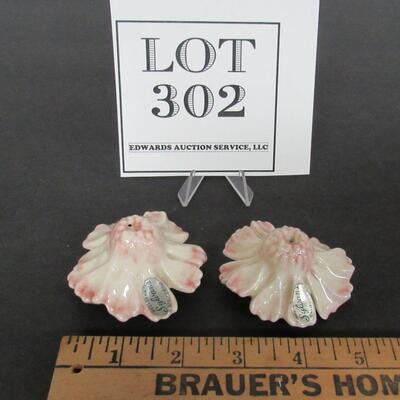 Vintage Sylvans Of California Flower Salt and Peppers